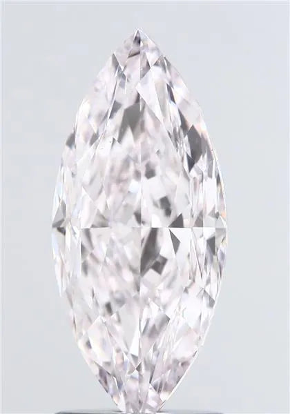 2.01ct Marquise Natural Diamond (Colour Faint Pink, Clarity VS2, GIA Certified)