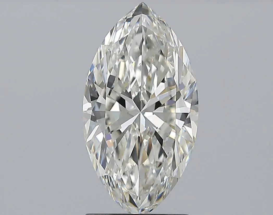 2.01ct Marquise Natural Diamond (Colour I, Clarity SI1, Cut EX, GIA Certified)