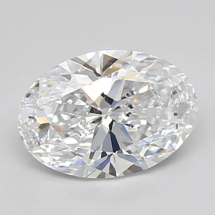 2.01ct Oval Lab Grown Diamond (Colour D, Clarity VVS1, IGI Certified)