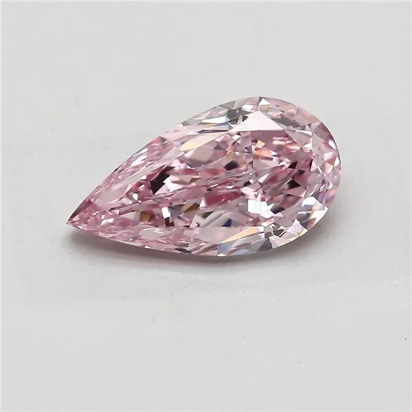 2.01ct Pear Natural Diamond (Colour Fancy Intense Purplish Pink, Clarity VS2, GIA Certified)