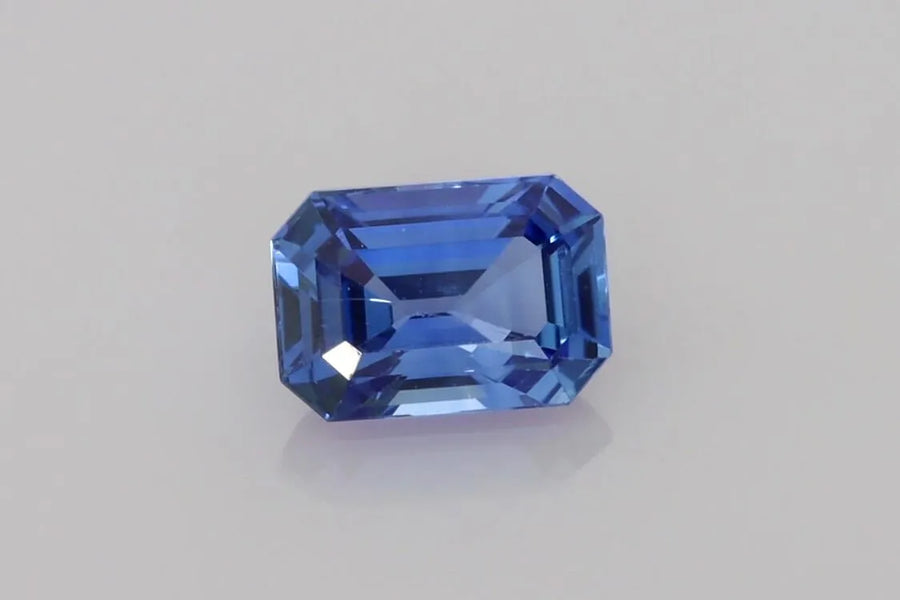 2.04ct Emerald Natural Sapphire (Colour Blue, Clarity Eye Clean, Cut Faceted)
