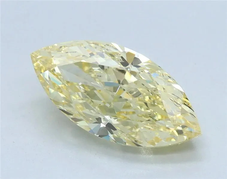 2.04ct Marquise Lab Grown Diamond (Colour Fancy Intense Yellow, Clarity VS1, IGI Certified)