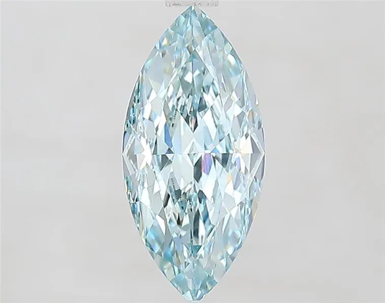 2.07ct Marquise Lab Grown Diamond (Colour Fancy Greenish Blue, Clarity VVS2, IGI Certified)