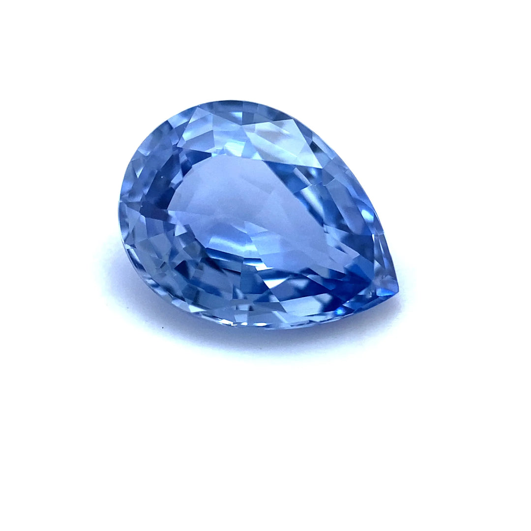 2.09ct Pear Natural Sapphire (Colour Blue, Clarity Eye Clean, Cut Faceted)