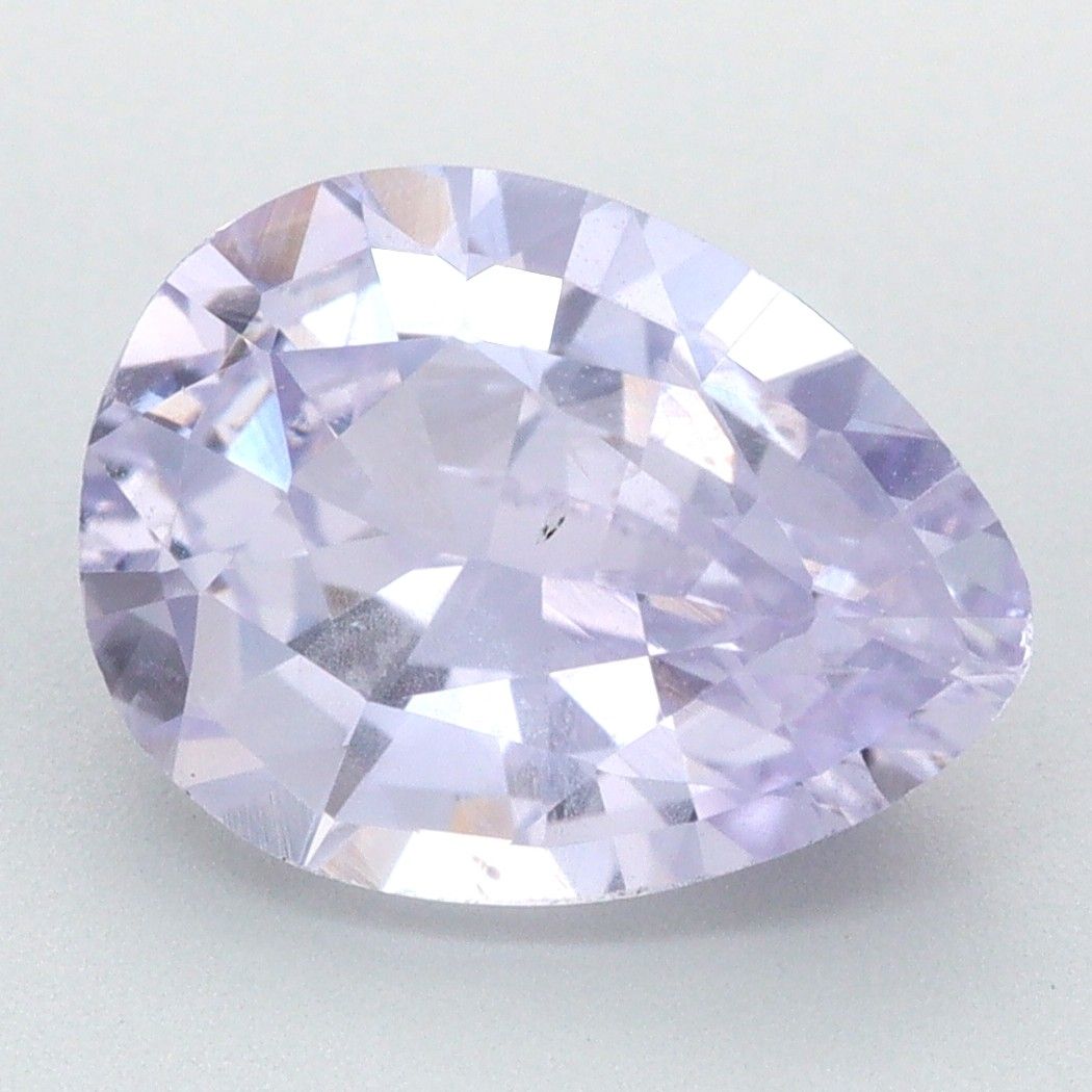 2.09ct Pear Natural Sapphire (Colour Purple, Clarity Slightly Included, Cut Faceted)