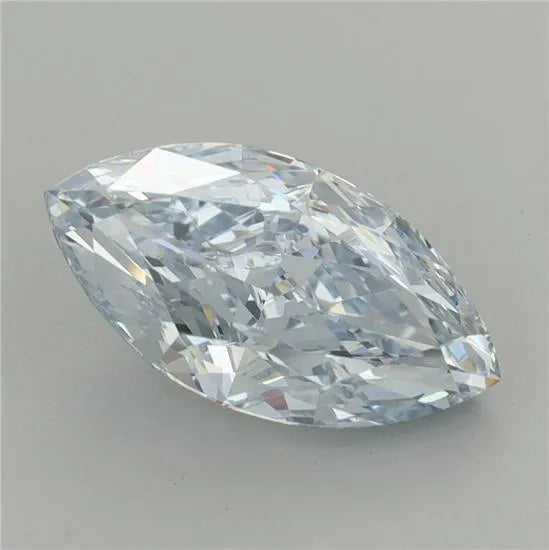 2.19ct Marquise Lab Grown Diamond (Colour Fancy Light Blue, Clarity VS1, IGI Certified)