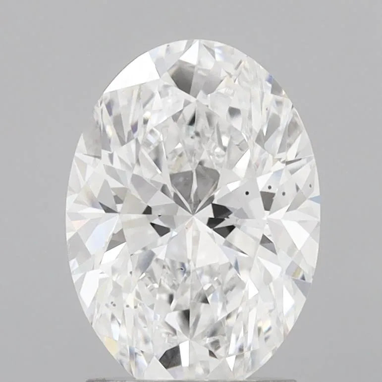 2.20ct Oval Lab Grown Diamond (Colour D, Clarity VS2, IGI Certified)