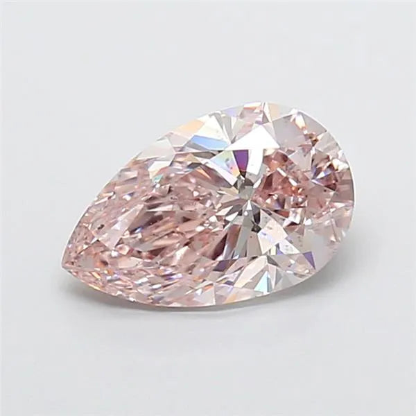 2.20ct Pear Lab Grown Diamond (Colour Fancy Light Pink, Clarity SI1, IGI Certified)