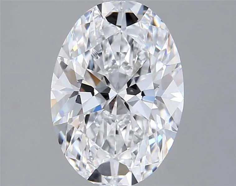 2.22ct Oval Lab Grown Diamond (Colour D, Clarity IF, IGI Certified)