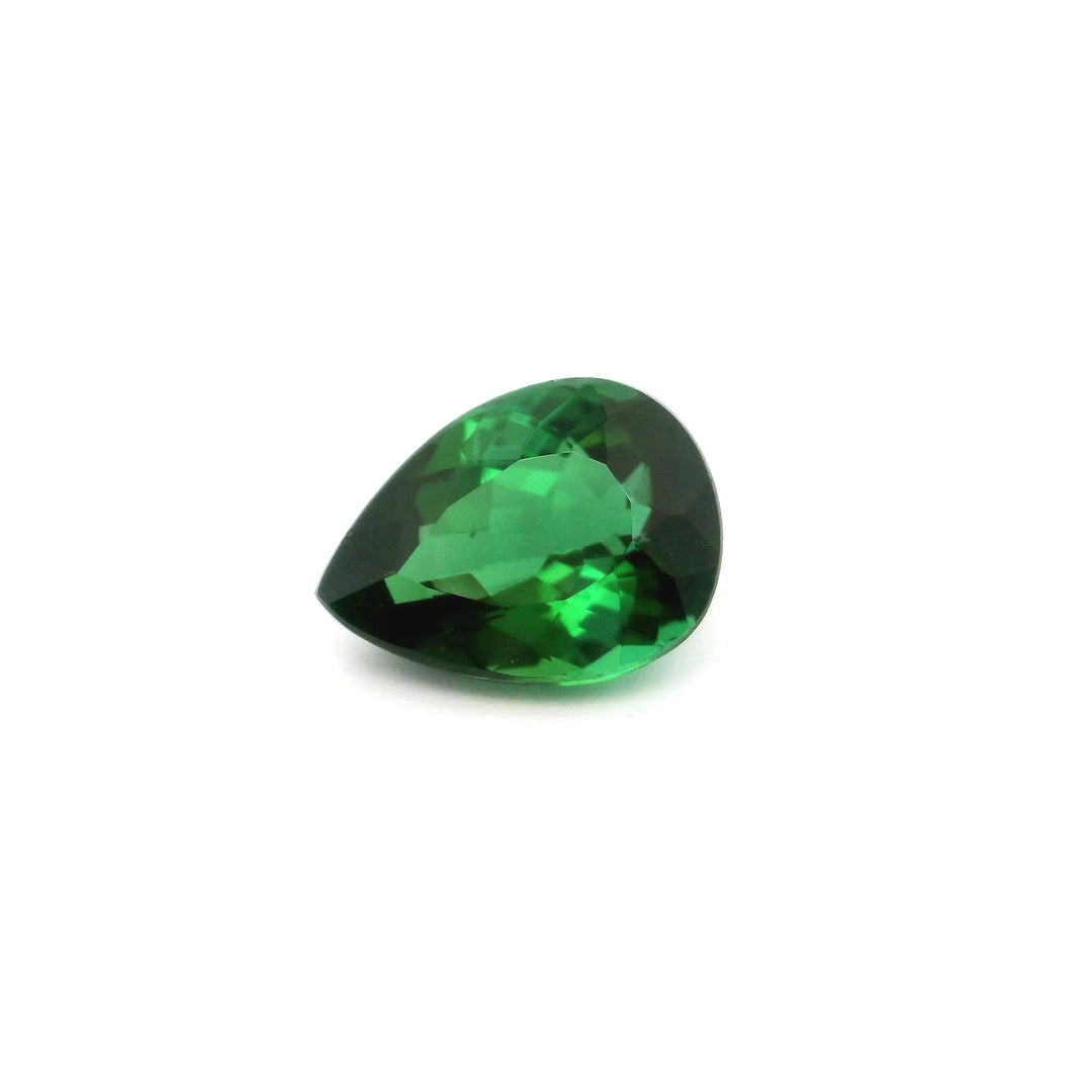 2.38ct Pear Natural Tourmaline (Colour Green, Clarity Eye Clean, Cut Faceted)