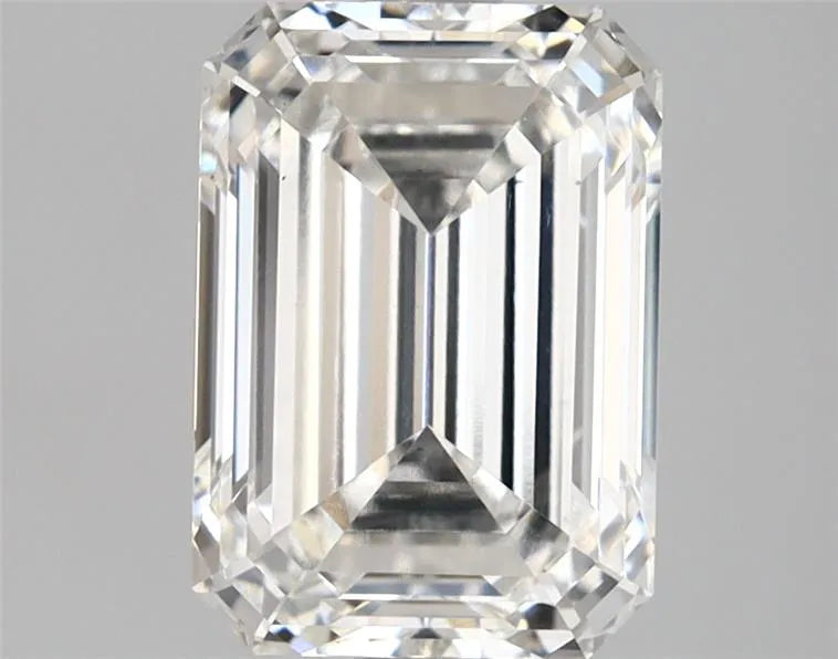 2.50ct Emerald Lab Grown Diamond (Colour F, Clarity VS1, IGI Certified)