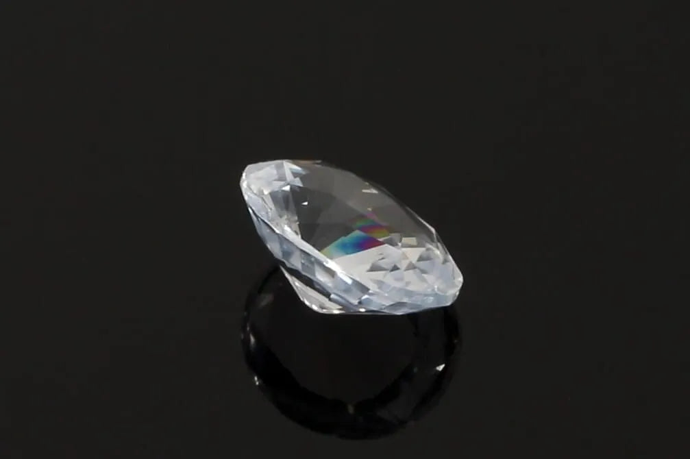 2.51ct Oval Natural Sapphire (Colour White, Clarity Eye Clean, Cut Faceted)