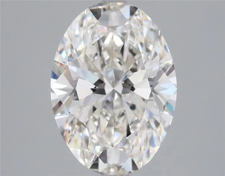 2.53ct Oval Lab Grown Diamond (Colour G, Clarity VVS2, IGI Certified)