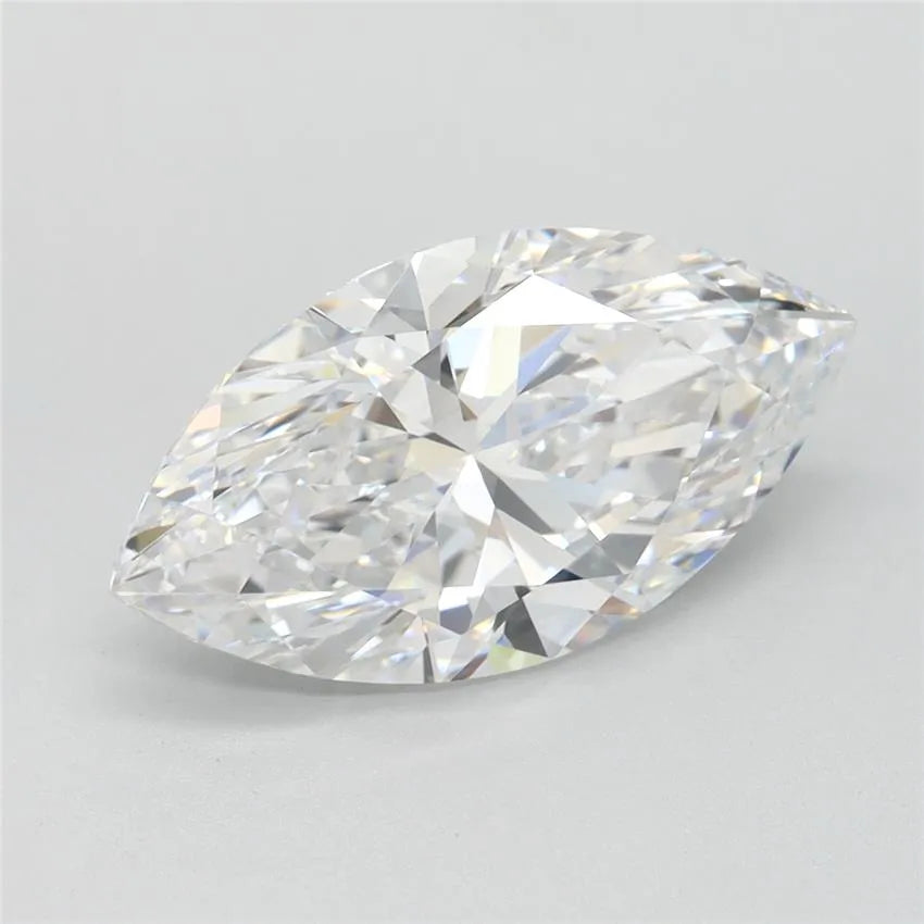2.73ct Marquise Lab Grown Diamond (Colour D, Clarity FL, IGI Certified)