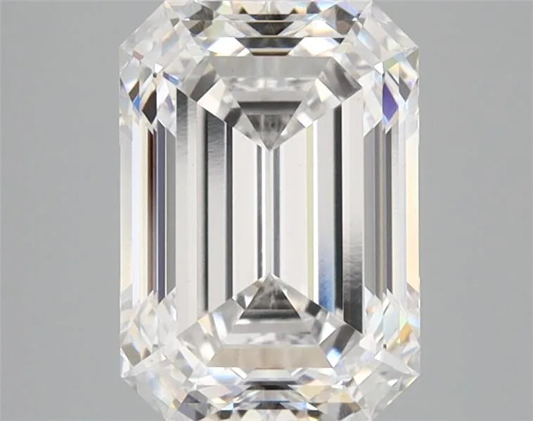 2.75ct Emerald Lab Grown Diamond (Colour D, Clarity VVS2, IGI Certified)