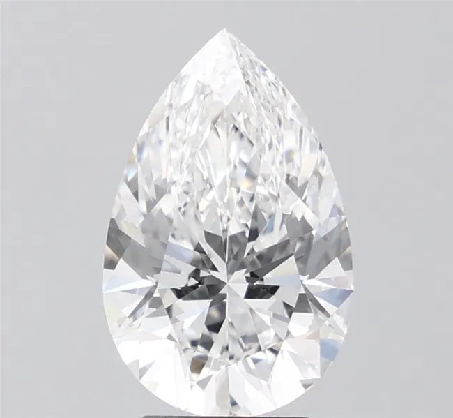 3.00ct Pear Lab Grown Diamond (Colour G, Clarity VS1, IGI Certified)