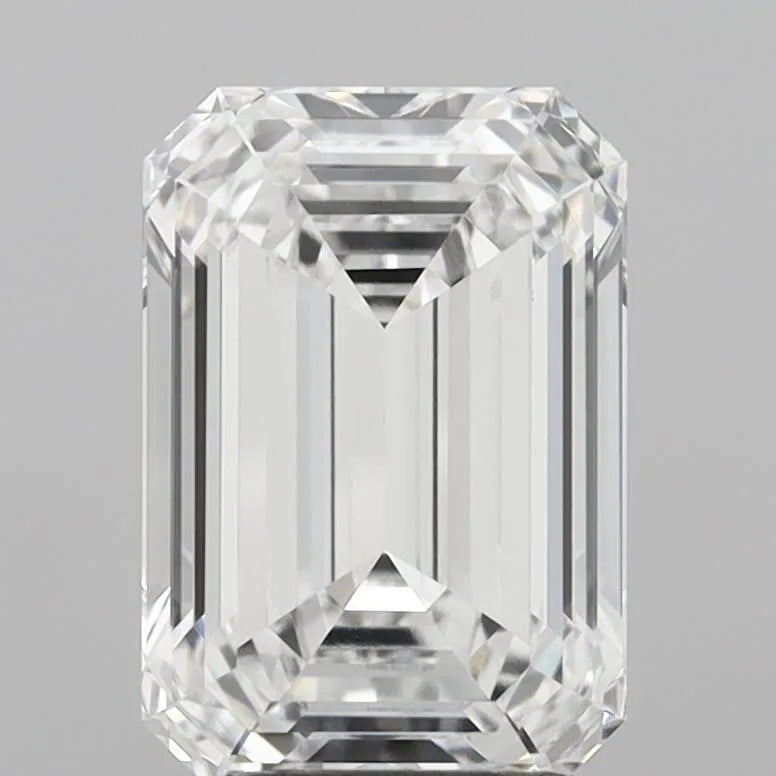 3.04ct Emerald Lab Grown Diamond (Colour D, Clarity VVS1, IGI Certified)