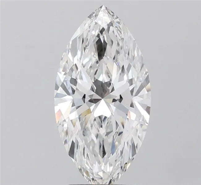 3.06ct Marquise Lab Grown Diamond (Colour F, Clarity VVS2, IGI Certified)