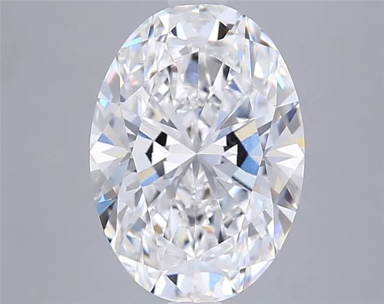 3.06ct Oval Lab Grown Diamond (Colour E, Clarity VVS2, IGI Certified)