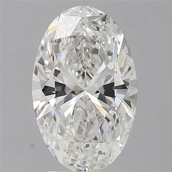 3.10ct Oval Lab Grown Diamond (Colour F, Clarity VVS2, IGI Certified)