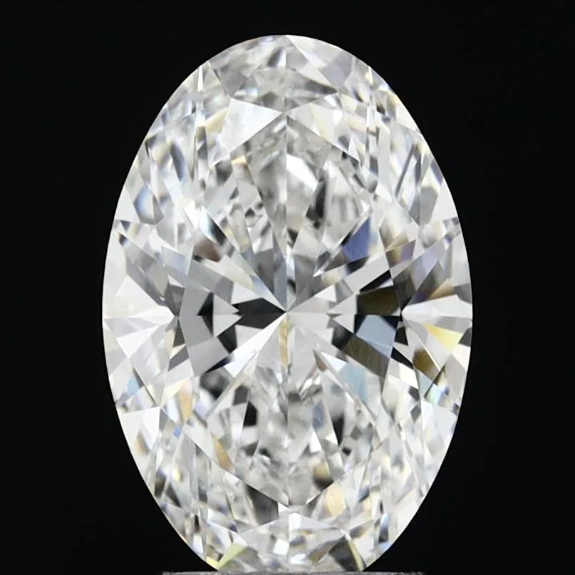 3.20ct Oval Lab Grown Diamond (Colour E, Clarity VVS1, IGI Certified)