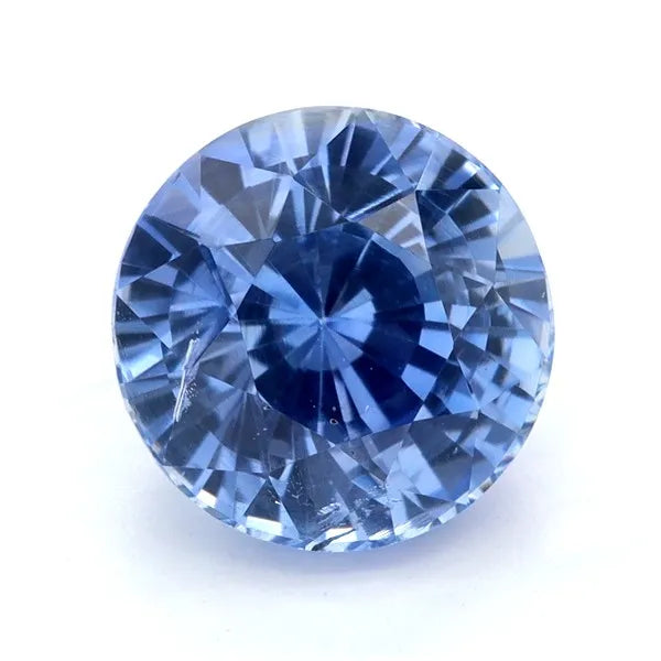 3.44ct Round Natural Sapphire (Colour Blue, Clarity Slightly Included, Cut Faceted)