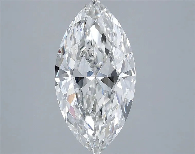 3.53ct Marquise Lab Grown Diamond (Colour F, Clarity VVS2, IGI Certified)