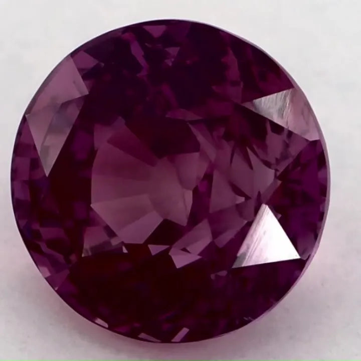 3.66ct Round Natural Sapphire (Colour Pink, Clarity Slightly Included, Cut Faceted)