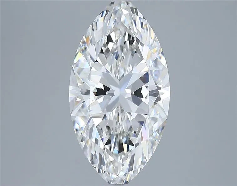 3.67ct Marquise Lab Grown Diamond (Colour F, Clarity VVS1, IGI Certified)