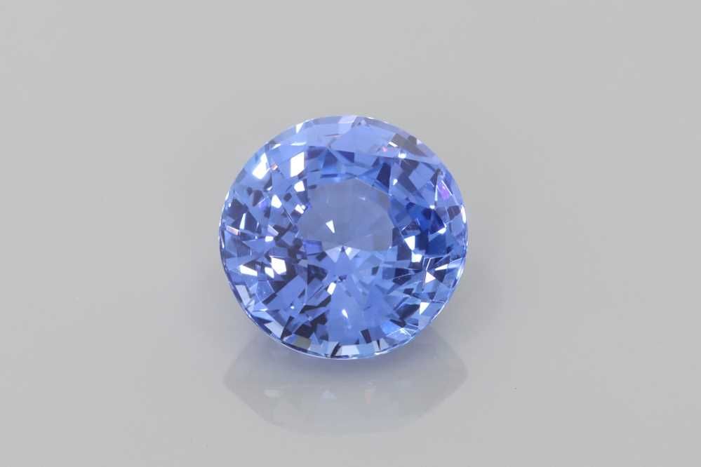 3.99ct Round Natural Sapphire (Colour Blue, Clarity Eye Clean, Cut Faceted)