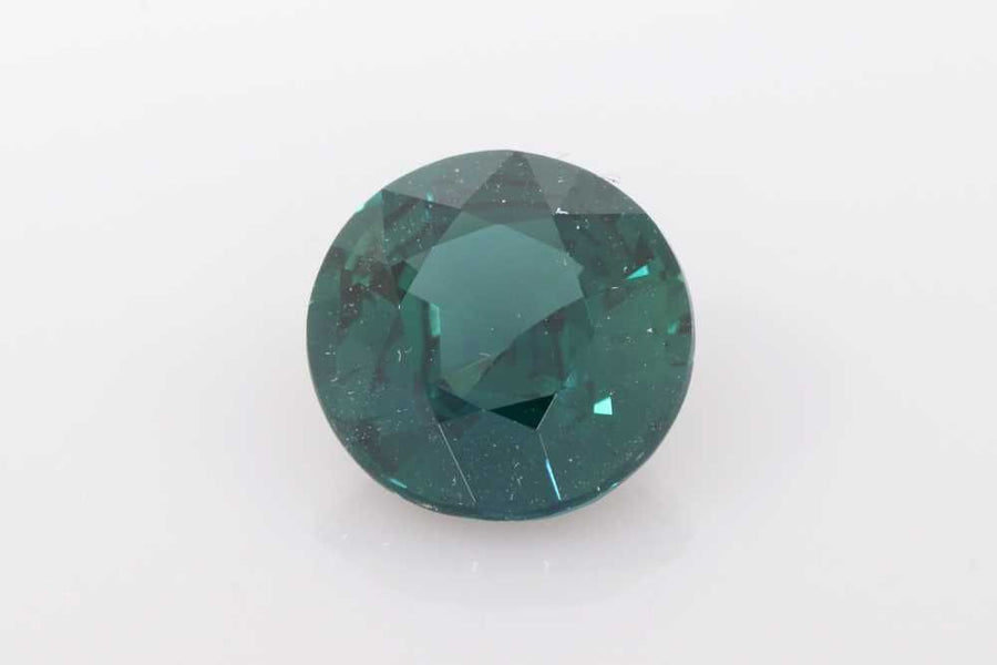 4.00ct Round Natural Sapphire (Colour Teal, Clarity Eye Clean, Cut Faceted)