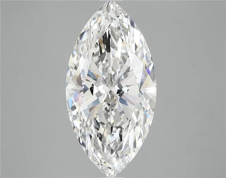 4.04ct Marquise Lab Grown Diamond (Colour E, Clarity VVS2, IGI Certified)