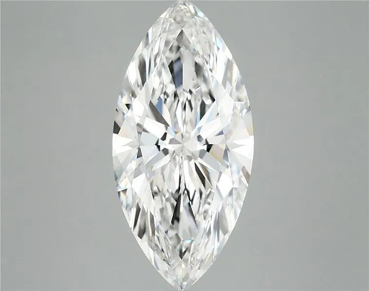 4.06ct Marquise Lab Grown Diamond (Colour E, Clarity VVS2, IGI Certified)