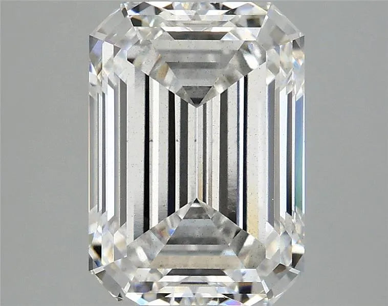 4.08ct Emerald Lab Grown Diamond (Colour F, Clarity SI1, IGI Certified)