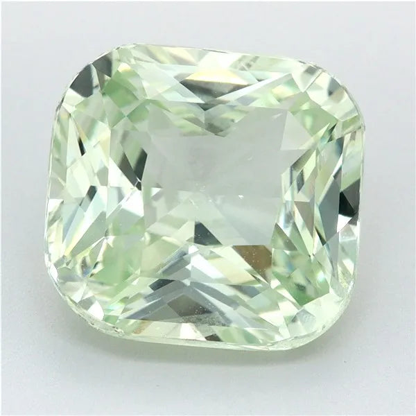 4.70ct Cushion Natural Sapphire (Colour Green, Clarity Slightly Included, Cut Faceted)