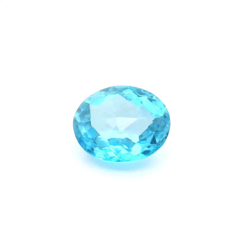 5.65ct Oval Natural Topaz (Colour Blue, Clarity Eye Clean, Cut Faceted)