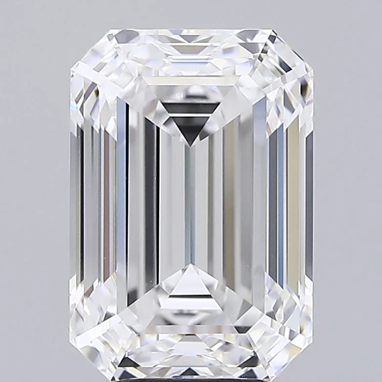 6.22ct Emerald Lab Grown Diamond (Colour D, Clarity VVS2, GIA Certified)