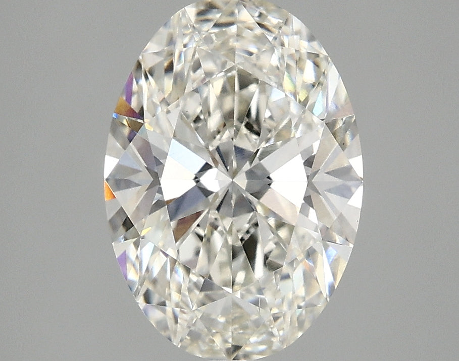 Diamante ovalado cultivado en laboratorio de 2.35 ct (Color G, Claridad VS2, Certificado IGI)