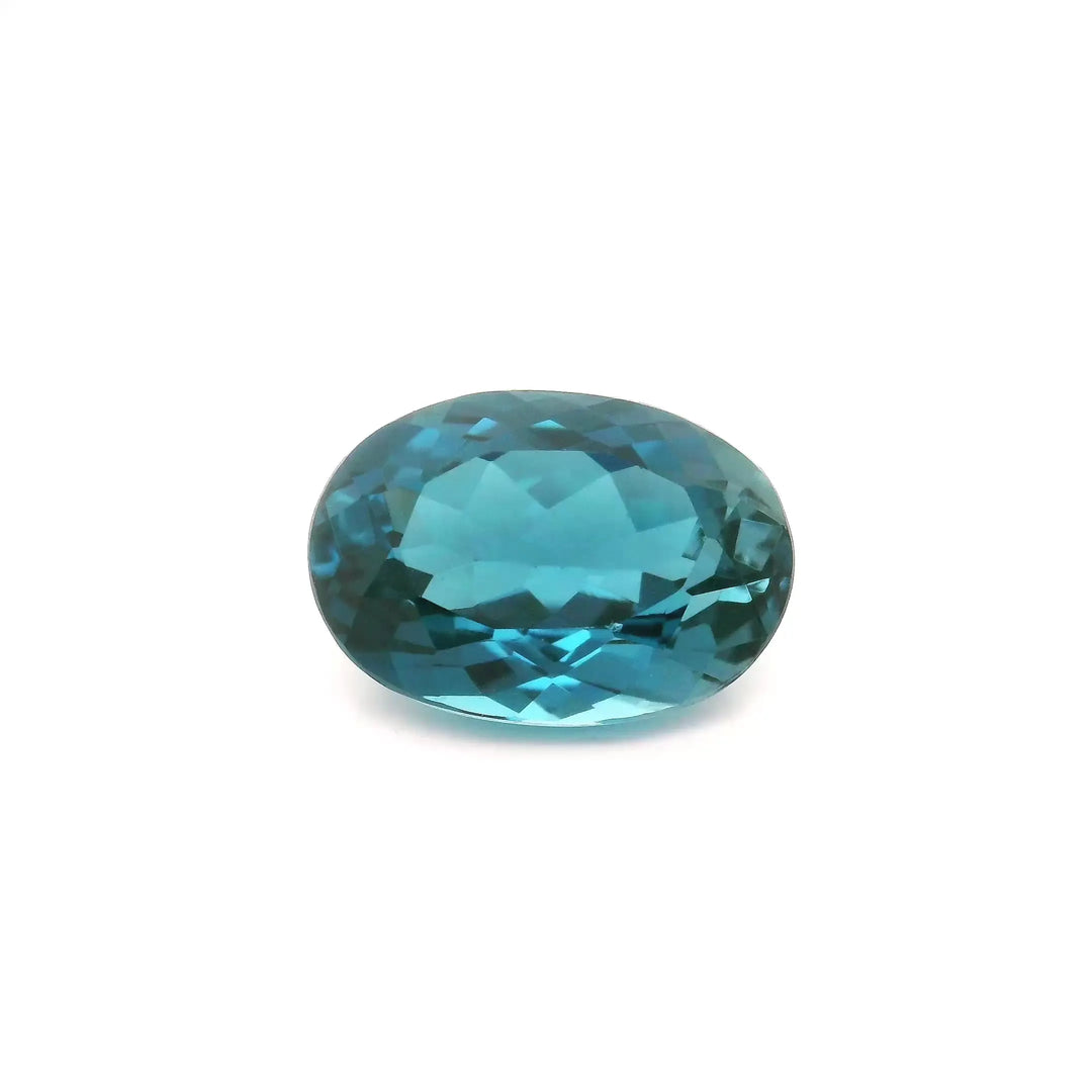 8.25ct Oval Natural Topaz (Colour Blue, Clarity Eye Clean, Cut Faceted)