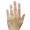 Andromeda Blue Sapphire Ring