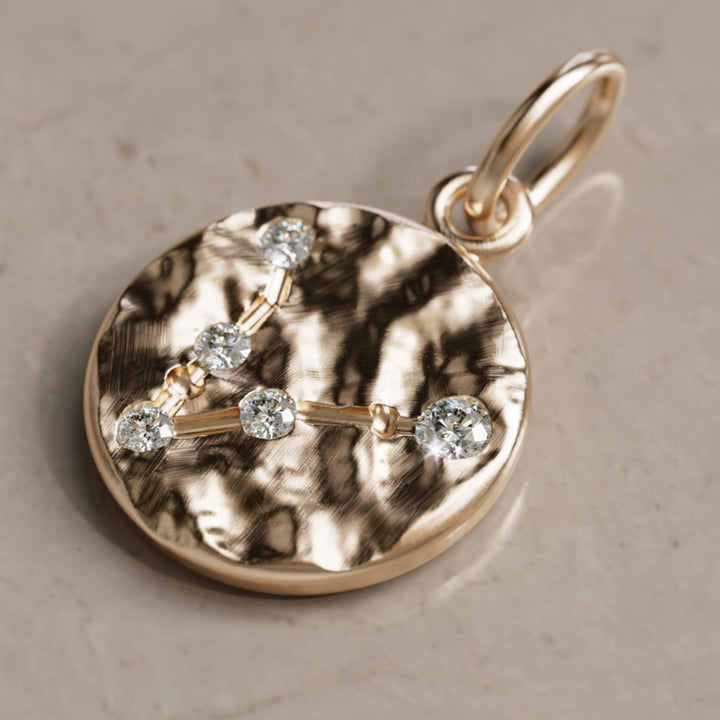 Kalat Tähtikuvio Horoskooppi Laboratorio Timantti Kolikko Riipus