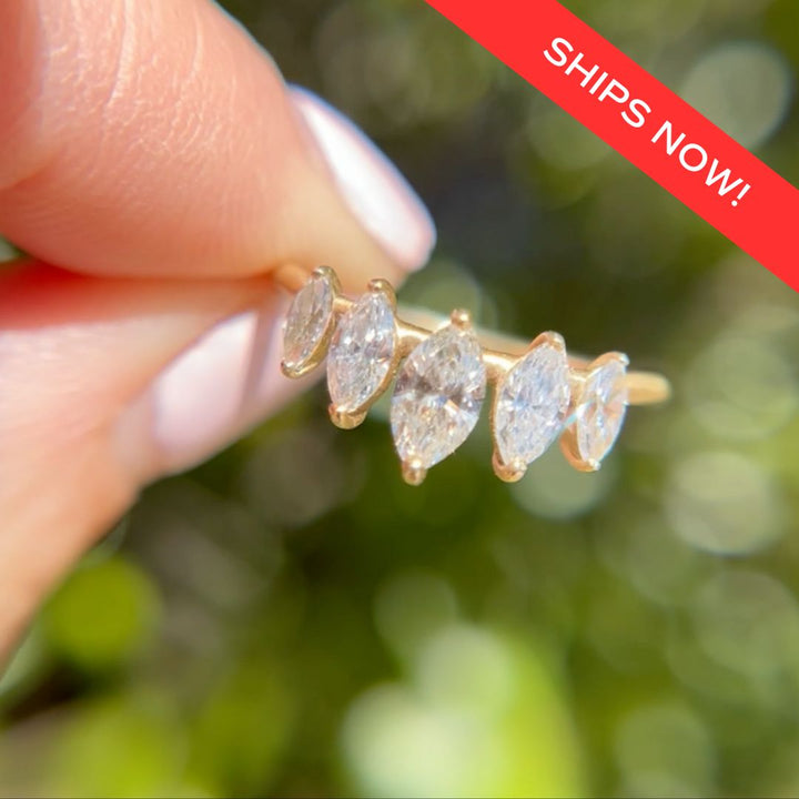 Philippa Celestial Alternative Marquise Diamond Engagement Ring