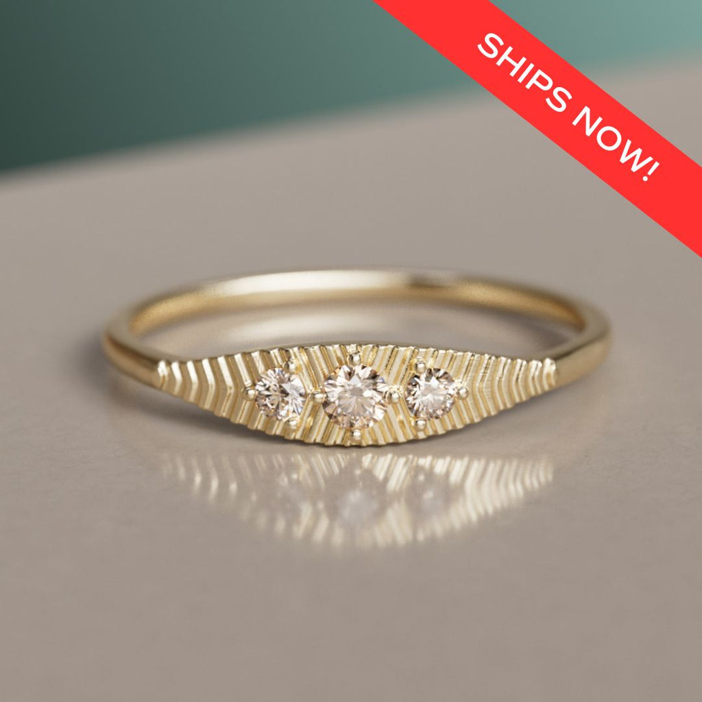 Mojave Ring Champagne Diamonds