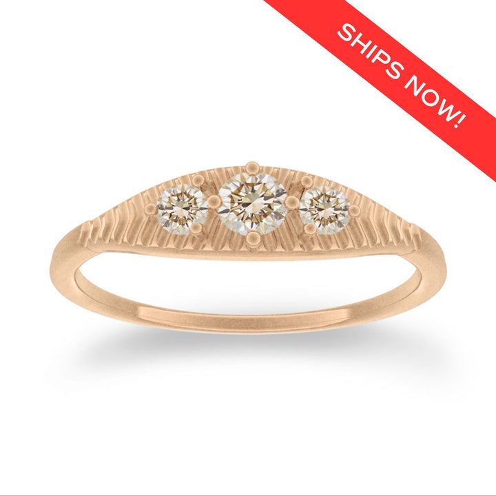 Mojave Ring, Champagne Diamond