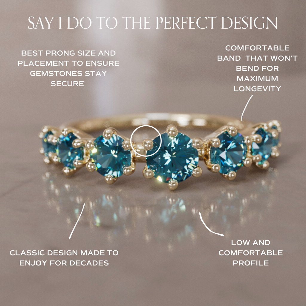 Helena Ring, Blue Sapphire