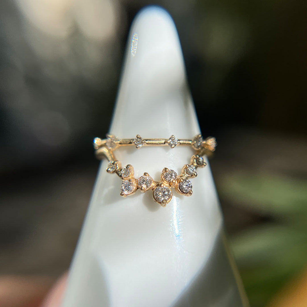 Galaxy Ring, mini, diamant