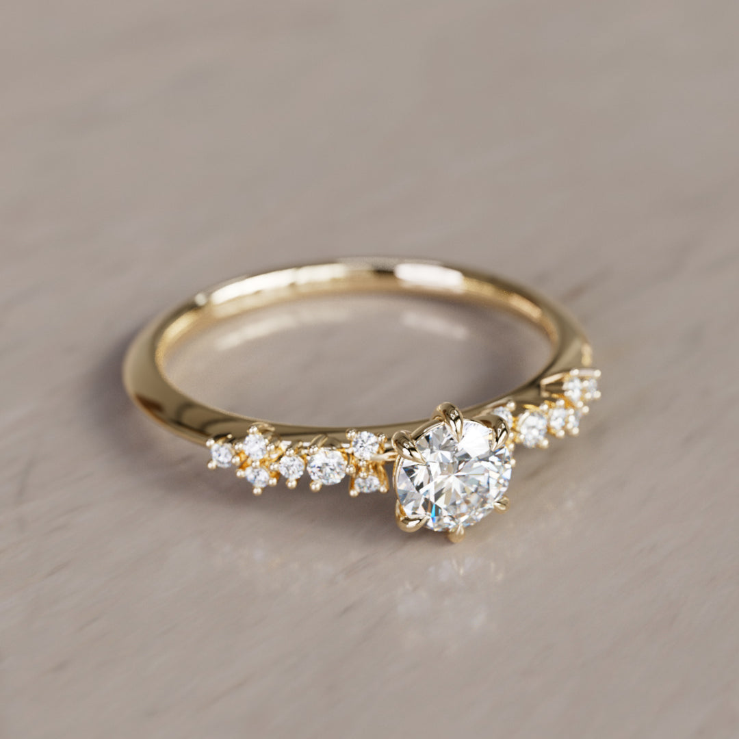 Astrid Unieke Hemelse Diamanten Ring 0,5 Ct
