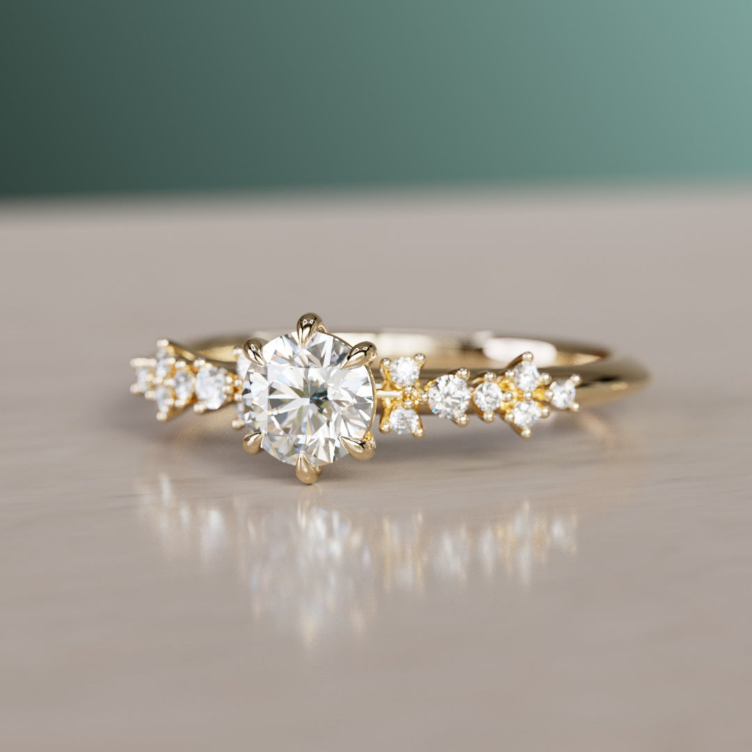 Astrid Unieke Hemelse Diamanten Ring 0,5 Ct