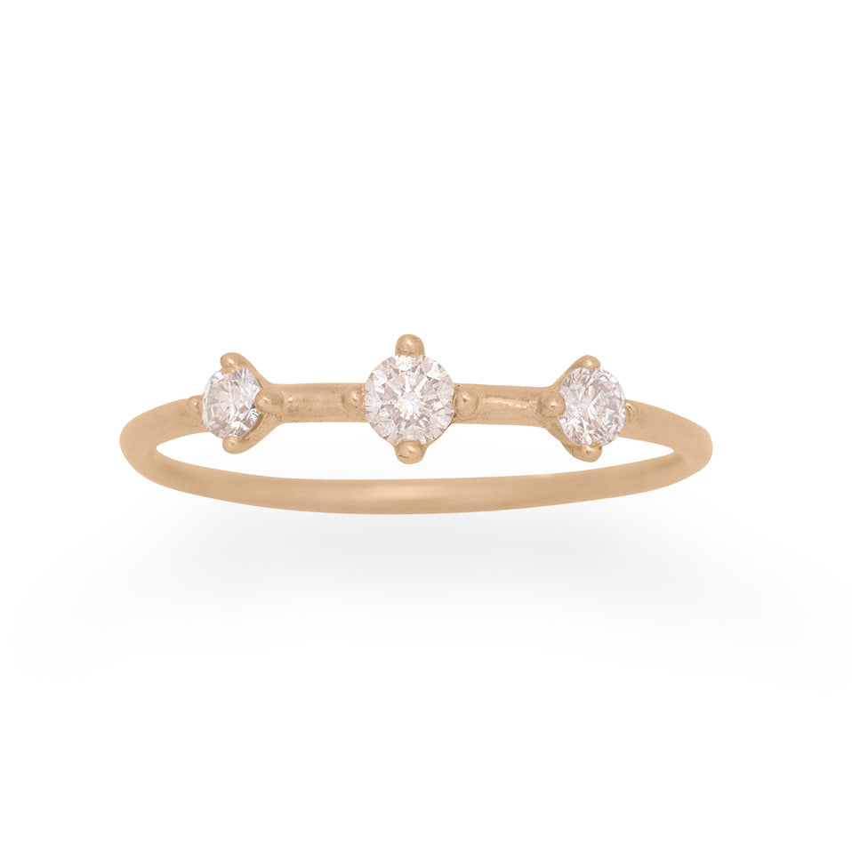 Celestial Diamond Orion Constellation Ethical Wedding Ring By Valley Rose