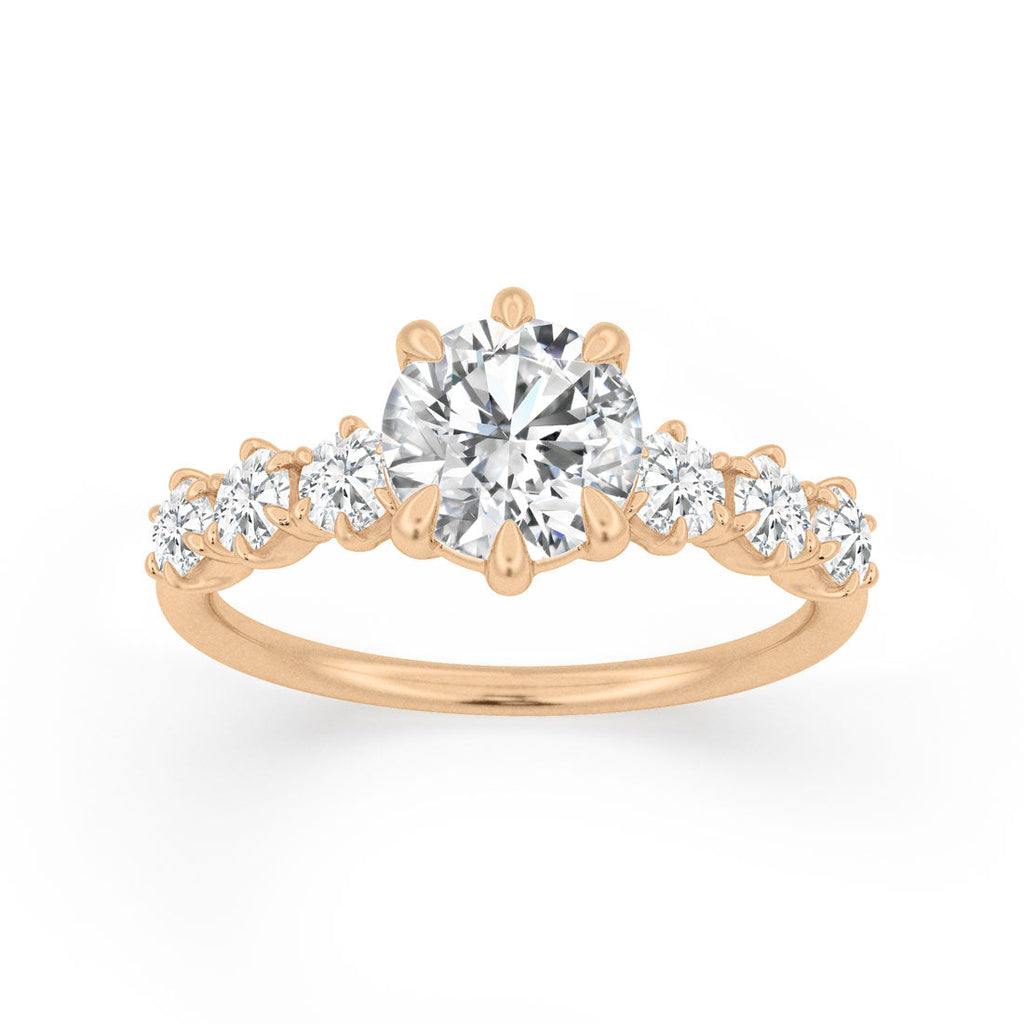 Celestial Fairytale Lab Diamond Ethical Engagement Ring By Valley Rose